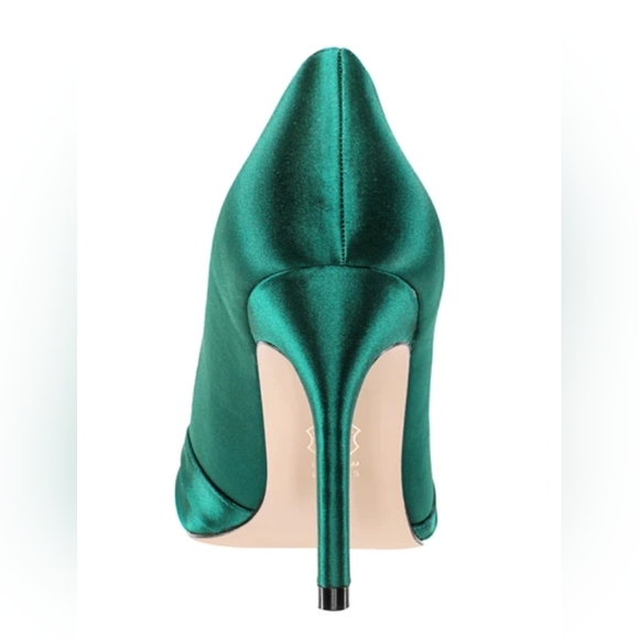 NWT Rhiyana Womens Oasis Satin Peep Toe High-Heel Classic Pump by Nina-11M - Picture 6 of 13